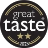 Insignia premio obtenido en Great Taste Awards 2023