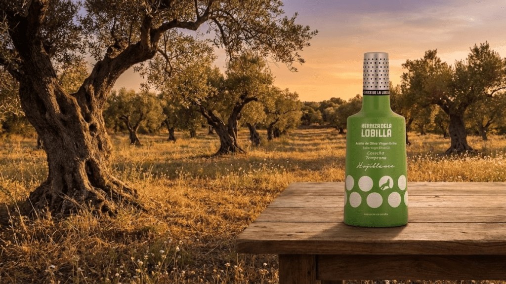 Botella de AOVE Ecológico Hojiblanca Herriza de La Lobilla